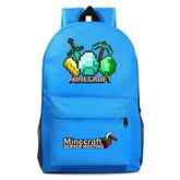 Game Minecraft Backpack Schoolbag Unisex Cosplay Prop